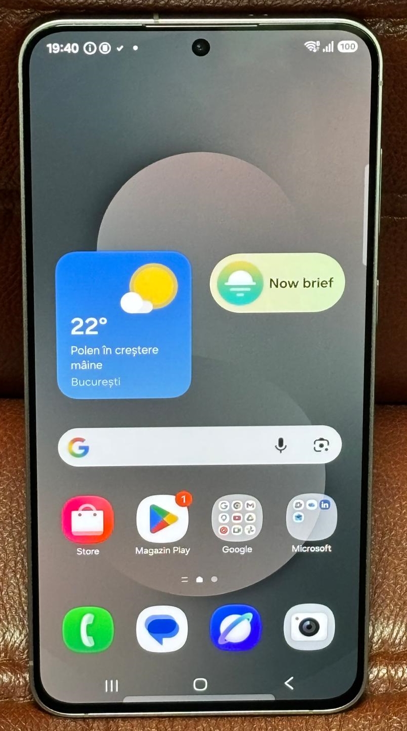 Samsung S25 FE, 8GB RAM, 128GB, Jetblack ca nou, garantie