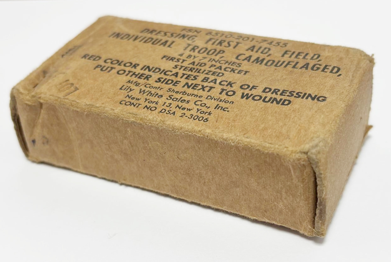 bandaje de prim ajutor pentru trupele individuale SUA WW2
